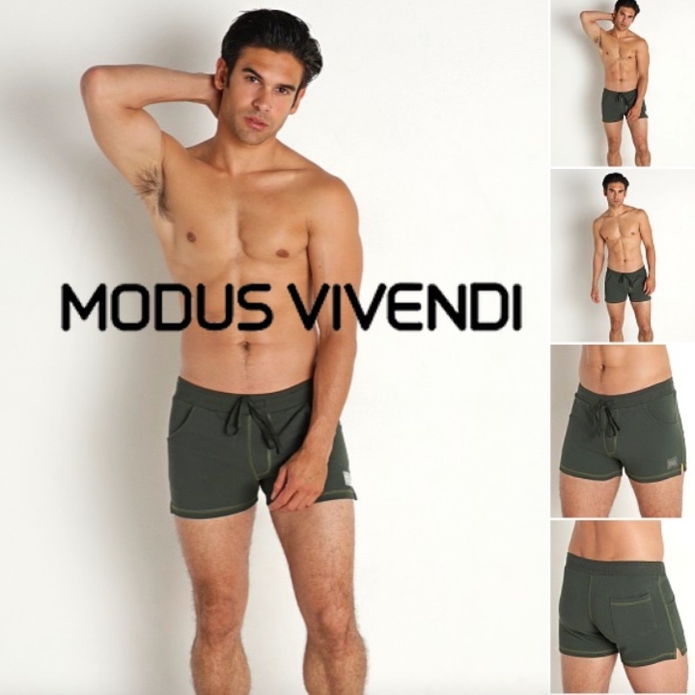 Modus Vivendi Athletic Shorts Medium Gently worn 100% cotton 30-38" waist
